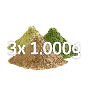Sample 3x 1000g